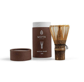 Moya Chasen - dark bamboo matcha whisk