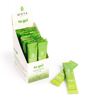 Moya Matcha To Go! Daily organic Japanese green tea - 24 x 1.5 g