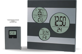 Mpm Quality Réveil avec thermomètre C02.2577.9270 