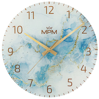 Mpm Quality Orologio Da Parete In Vetro Onice E09.4375