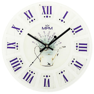 Mpm Quality Orologio Da Parete In Vetro Provenza E09.4376
