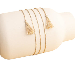 Mummy bell Silk cord - beige 130 cm