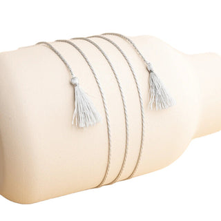 Mummy bell Silk cord - gray 130 cm