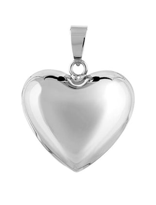Mummy bell Pregnancy bell Heart - Silver