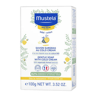 Mustela Cold Cream Saponetta detergente delicata alla cera d'api naturale 100 g