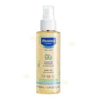 Mustela Baby Olio da Massaggio all'Olio di Avocado 100 ml