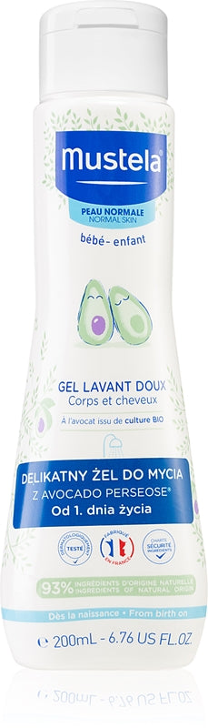 Gentle cleansing gel for children for body and hair (Gentle Clean single Gel) 200 ml