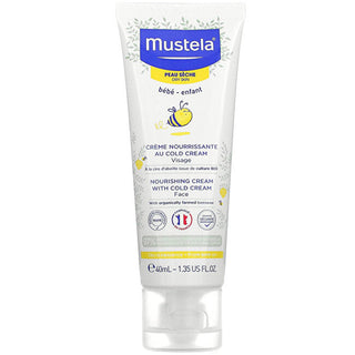 Baby Nourishing Face Cream with Beeswax for Dry Skin (Nourishing Face Cream with Cold Cream) 40 ml