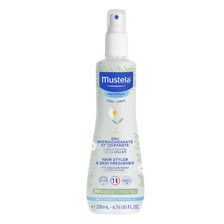 Mustela Hair Styler & Skin Refresher Lozione emolliente alla camomilla per capelli e corpo 200 ml