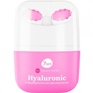 7 Days My Beauty Week Crema Viso Hyaluronic Con Massaggiatore Viso V-Shaping Hyaluronic Antirughe