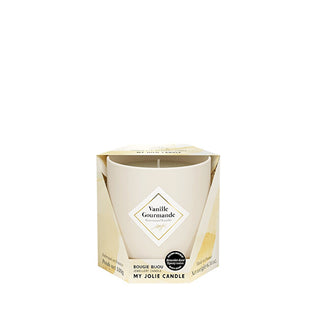 My Jolie Candle Candela Profumata 36H Con Bracciale Nero Les Essentielles Gourmet Vaniglia 320329
