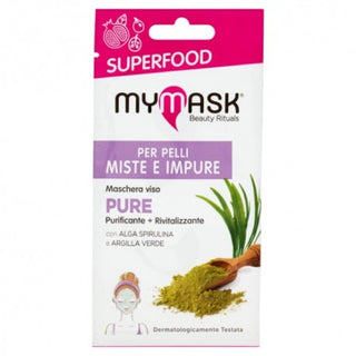 Mymask My Mask Superfood Máscara Facial Pure 8 Ml 