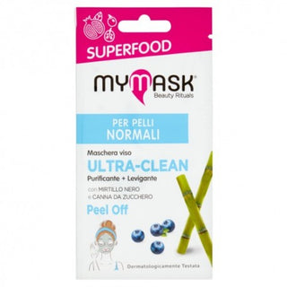 Mymask My Mask Superfood Máscara Facial Ultra-Clean Peel Off 8 Ml 
