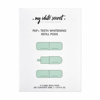 My white secret Replacement gels per the PAP+ teeth sbiancante kit 3 x 10 ml