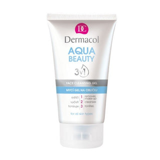 Dermacol Gel de curățare facială cu alge marine Beauty 3 în 1 150 ml