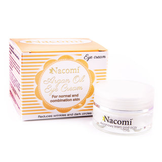 Nacomi, crema per gli occhi all'olio di Aragan, 15 ml