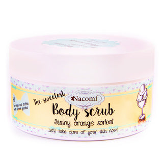 Nacomi Peeling, sorbetto all'arancia solare, scrub corpo, 125 g