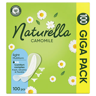 Naturella Slipeinlagen Light Kamille 100 Stück 