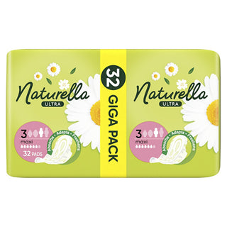 Naturella Assorbenti Igienici Ultra Maxi Quatro, 32 Pezzi.