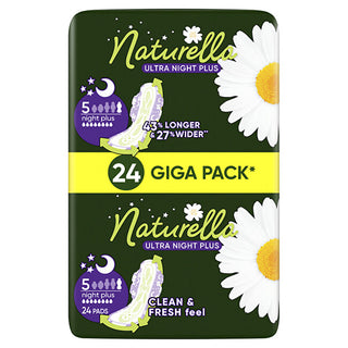 Naturella Assorbenti Igienici Ultra Night Plus Per Donna 24 Pezzi