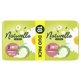 Naturella Compresas Ultra Normal Plus Duo 18 Piezas 