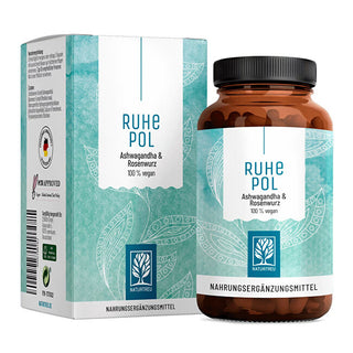 Naturtreu Ashwagandha e Rhodiola rosea per a peaceful soul 120 vegan capsule