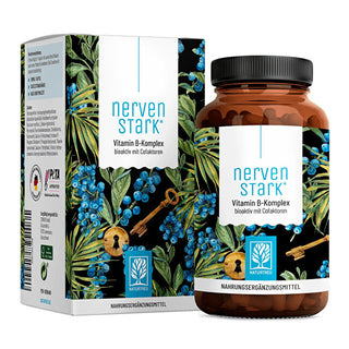 Naturtreu B Complex Forte per strong nerves 120 vegan capsule