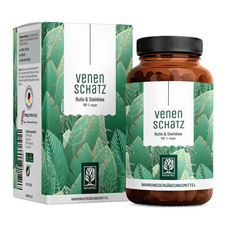 Naturtreu Treasure per veins - rutin e comfrey 120 capsule