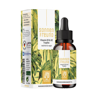 Naturtreu Vitamin D3 + K2 MK7 drops 30 ml