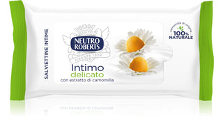 Neutro Roberts Intimo & Estratto di Camomilla salviette per l'igiene intima 12 pezzi