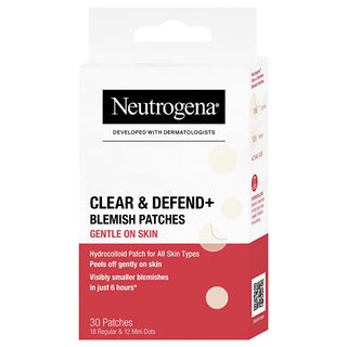 Neutrogena Patches per imperfections Sensitive Clear & Defend+ 30 pezzi