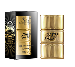 New brand Master Gold, eau de parfum, da donna, 100 ml