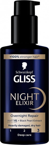 Schwarzkopf Night Elixir Ultimate Repair Trattamento Maschera Per Capelli, 100 Ml