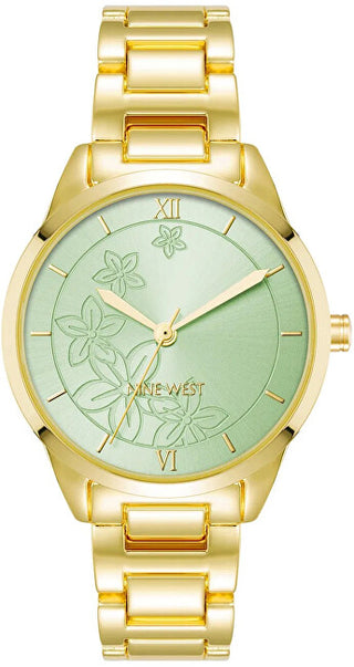 Nine West Reloj Analógico Nw/3016Gngb 