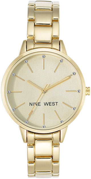Nine west Analogové hodinky NW/2098CHGB