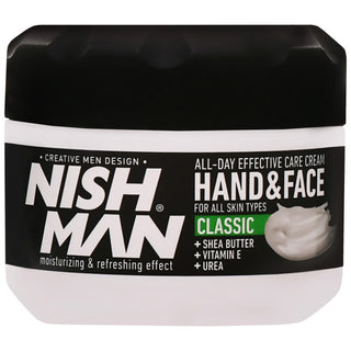 Crema classica mani e viso Nishman 300 ml