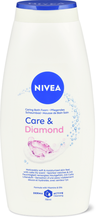 Nivea Gel de duș Care & Diamond Caring - 750 ml 