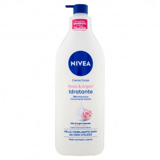Nivea Nivea Crema Corpo Rosa & Argan Idratante Pelle Normale O Secca 500 Ml