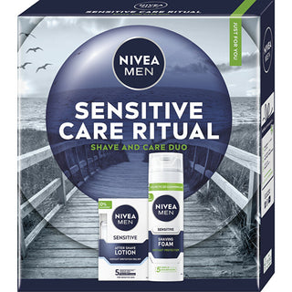 Nivea Set Regalo Per Uomo Con Lozione Per Pelli Sensibili