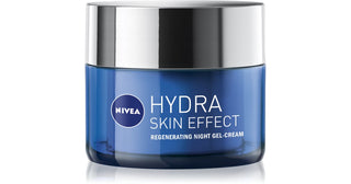 Nivea Hydra Gel-creme natt regenererande hudeffekt - Regenererande nattfuktande gel-creme - 50 ml