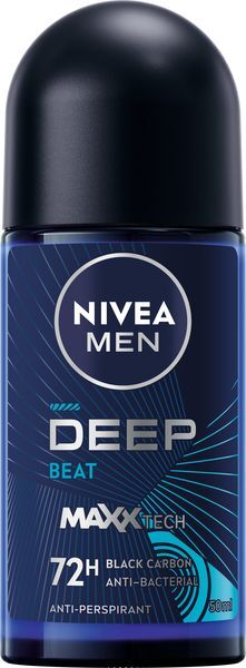 Nivea Antiperspirant för herrpungar Deep Beat 50 ml