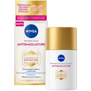 Nivea Nivea Luminous630 Olio-Siero Corpo Anti-Smagliature 100 Ml