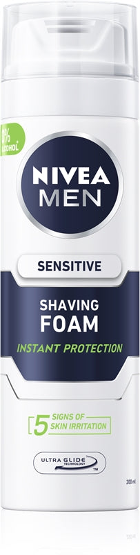 Nivea Känslig för raklödder 200 ml