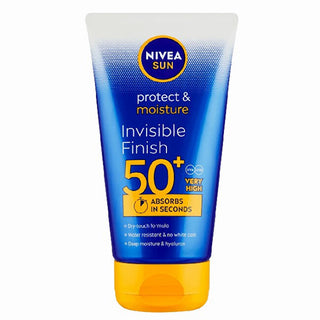 Nivea Latte Solare Invisible Finish Spf 50+ (Latte Solare Protettivo E Idratante) 150 Ml