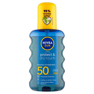 Nivea Spray Solare Invisibile Spf 50 Sun Protect & Dry 200 Ml