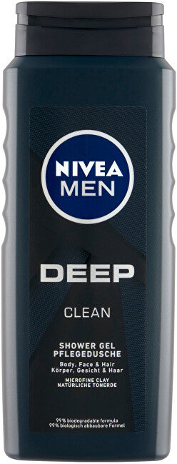 Nivea Men Deep Shower Gel (Gel Doccia) 500 Ml