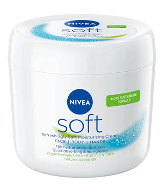 Nivea Crema Idratante Rinfrescante E Morbida 500 Ml