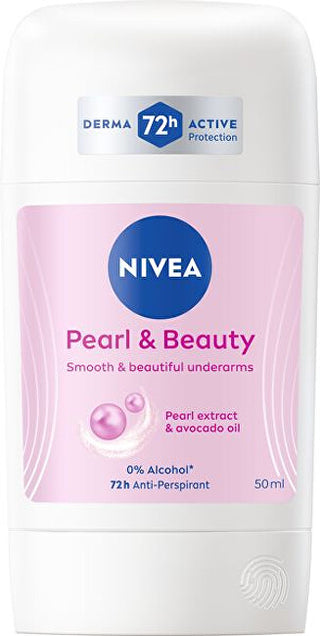 Nivea Deodorante Solido Pearl & Beauty (Anti-Traspirante) 50 Ml