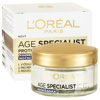 L'Oréal Paris Crème de Nuit Anti-Rides Specialist Age 55+ 50 Ml 