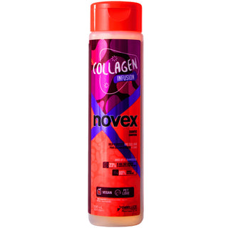 Shampoo per infusione di collagene NOVEX, 300 ml